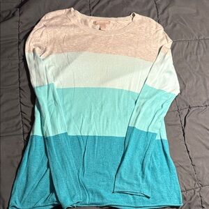 Banana Republic Multicolor Long Sleeve Top